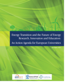 Cover of nergy Transition and the Future of Energy Research, Innovation and Education: An Action Agenda for European Universities