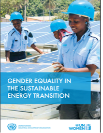 Cover of UN Women and UNIDO, 2023. Gender Equality and the Sustainable Energy Transition